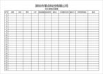 IQC巡检记录表