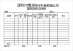 蓝膜固晶机日报表