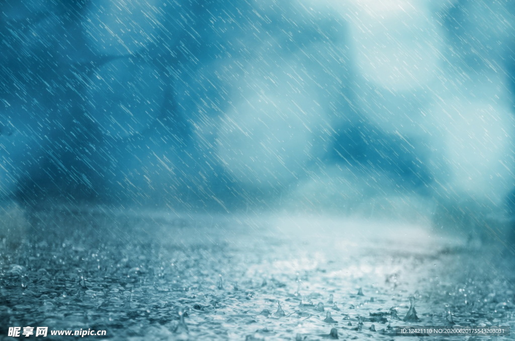 下雨场景