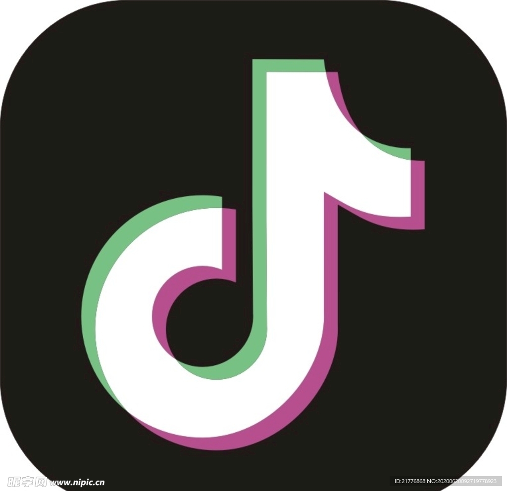 抖音LOGO cdr
