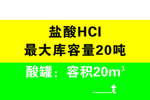 盐酸 标识牌