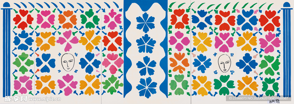 马蒂斯抽象油画作品