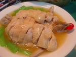 碧绿上汤鸡