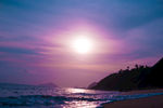 海边晚霞