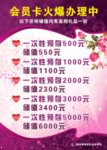 会员卡办理海报