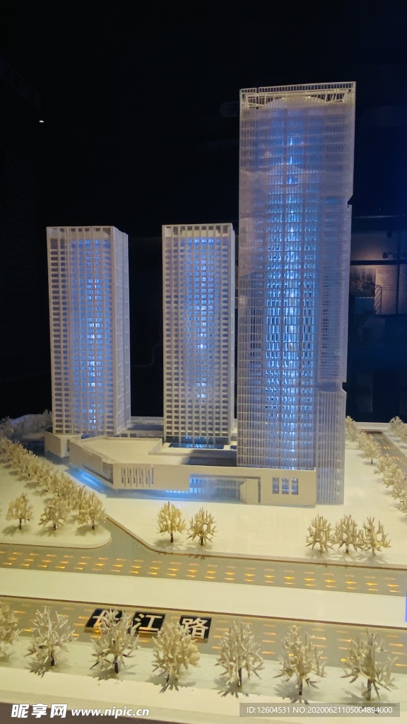 高楼大厦城市建筑规划图
