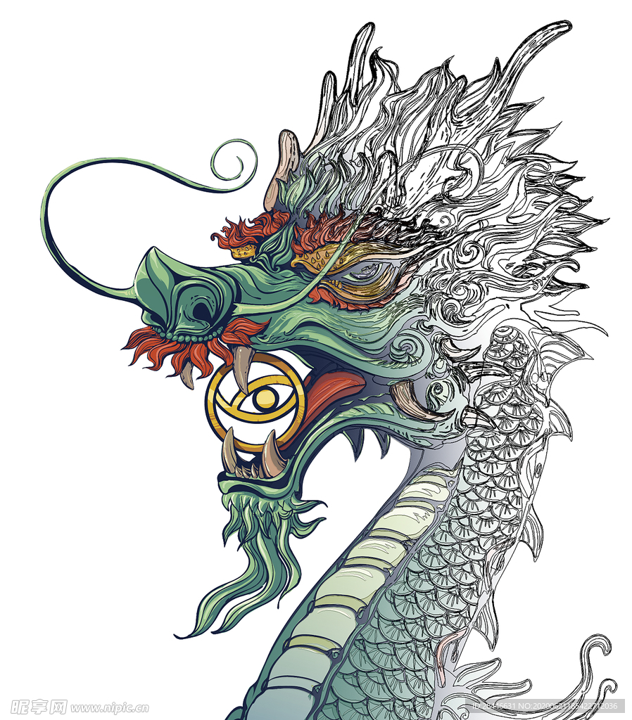 端午节元素合层