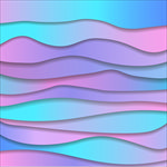 波浪背景