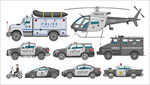 警车