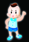 卡通小男孩