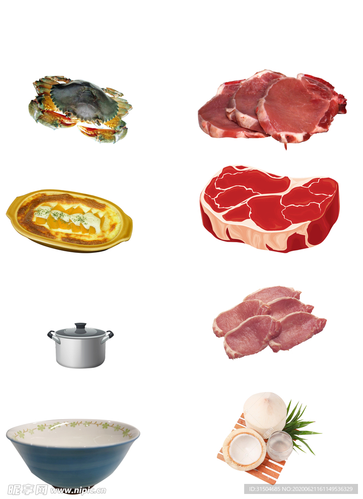 成块的食物 肉