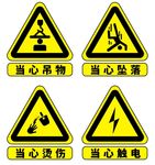 当心标识