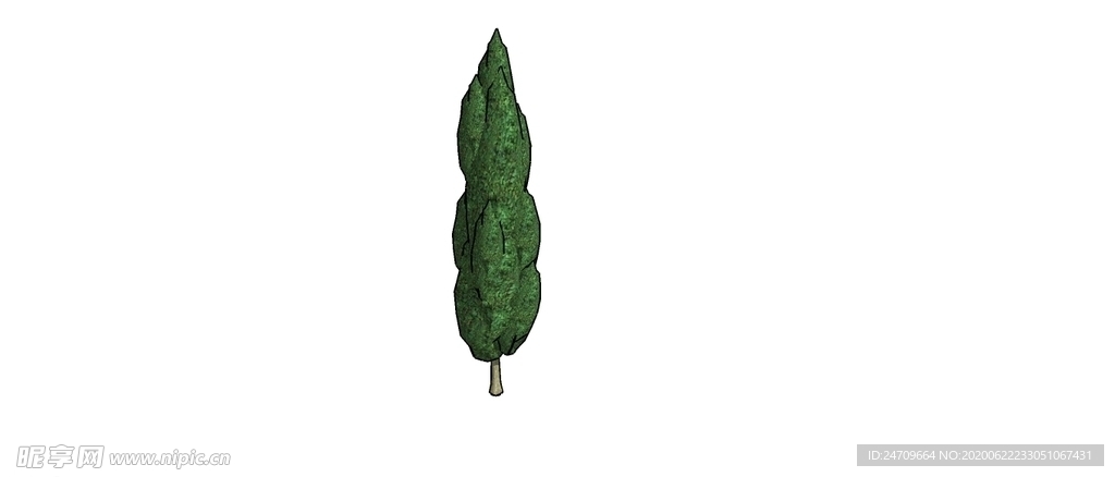 树木skp模型