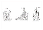 线描人物