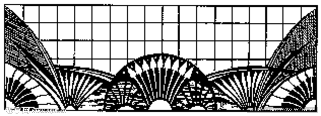 镂空花图案