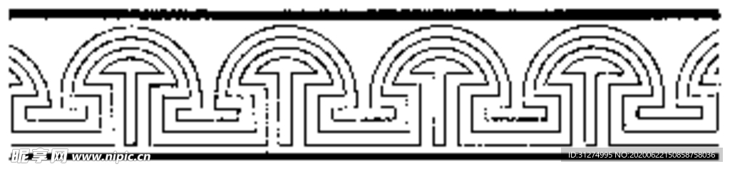 镂空花图案