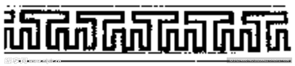 镂空花图案