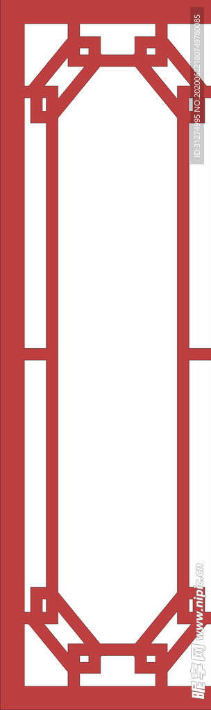 镂空花图案