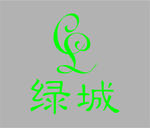 绿城 lc logo