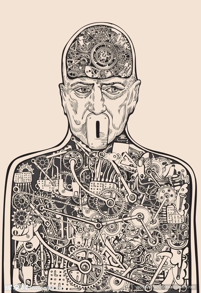 人形底纹