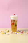 奶盖  奶茶 柠檬  桔