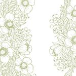 花卉线稿素材