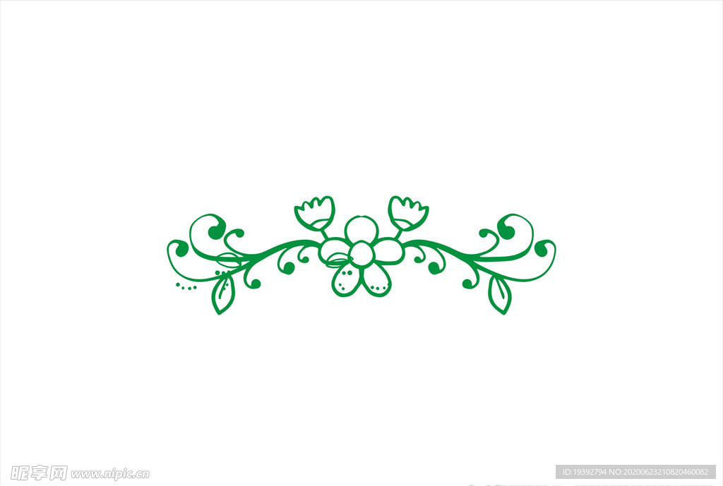 手绘花边