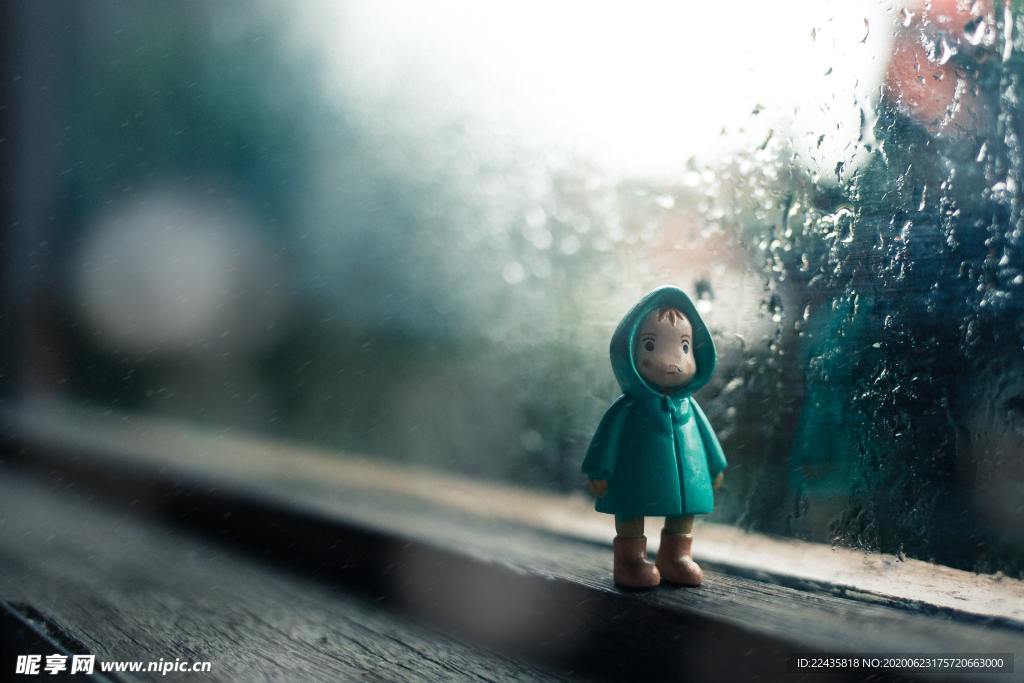 玻璃雨滴