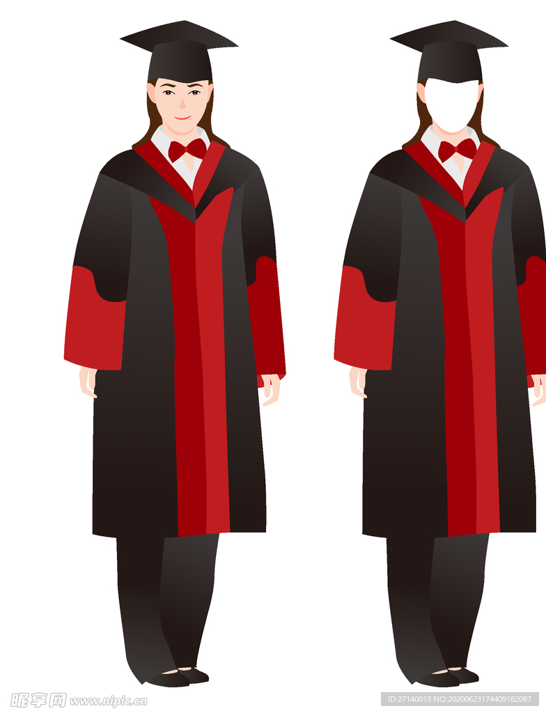 学士服立牌