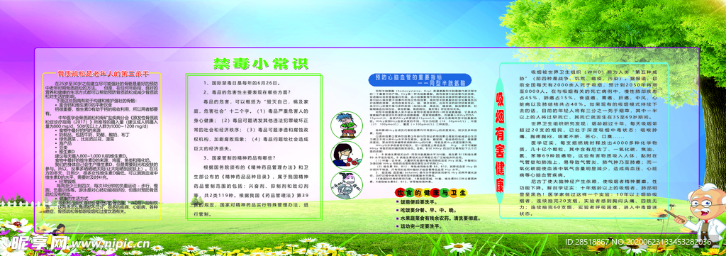 健康教育宣传栏