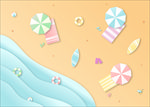 夏日海滩