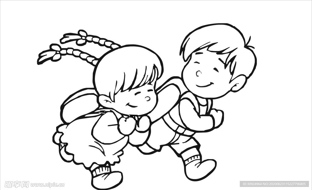简笔画 人物