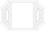 镂空花图案