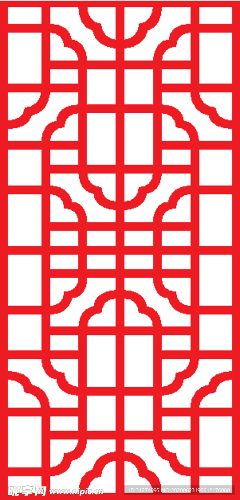 镂空花图案