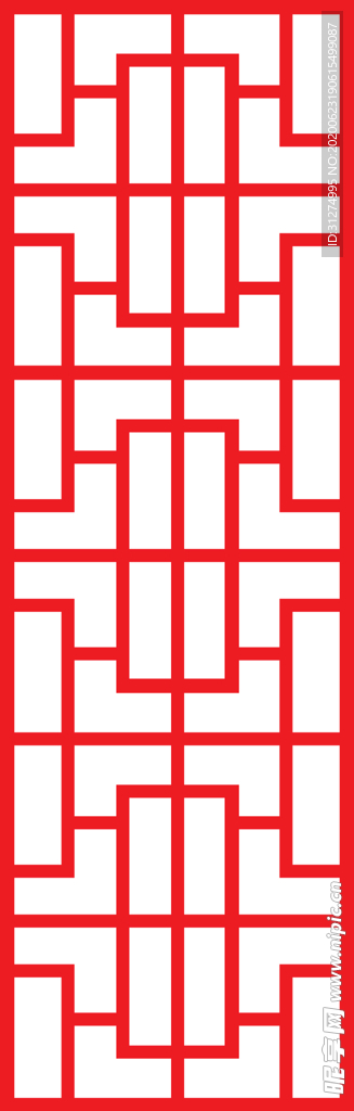镂空花图案