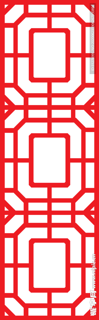 镂空花图案