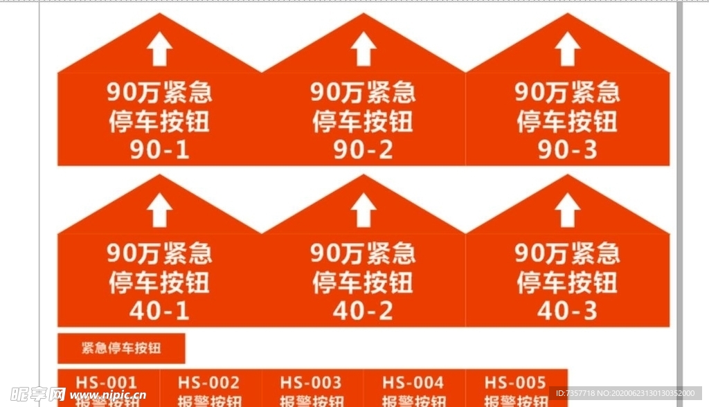 仪表标识牌