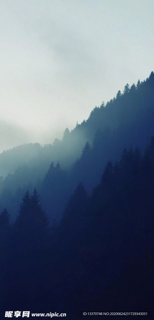 深山背景