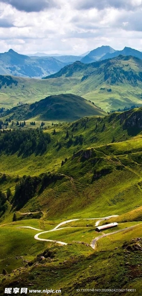 高山峰景观