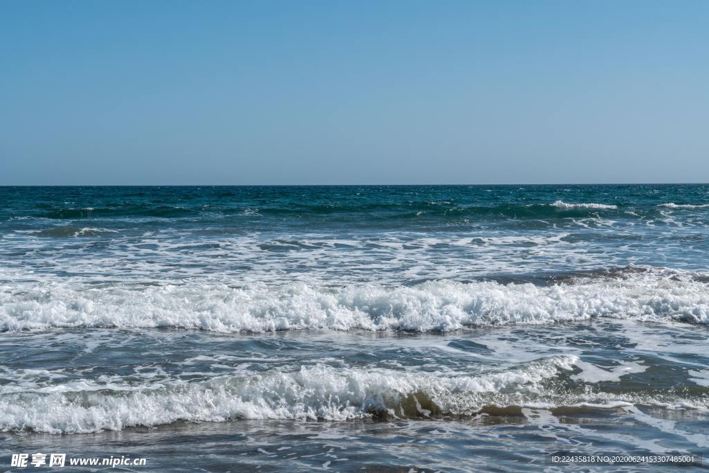 海洋 海浪 浪花