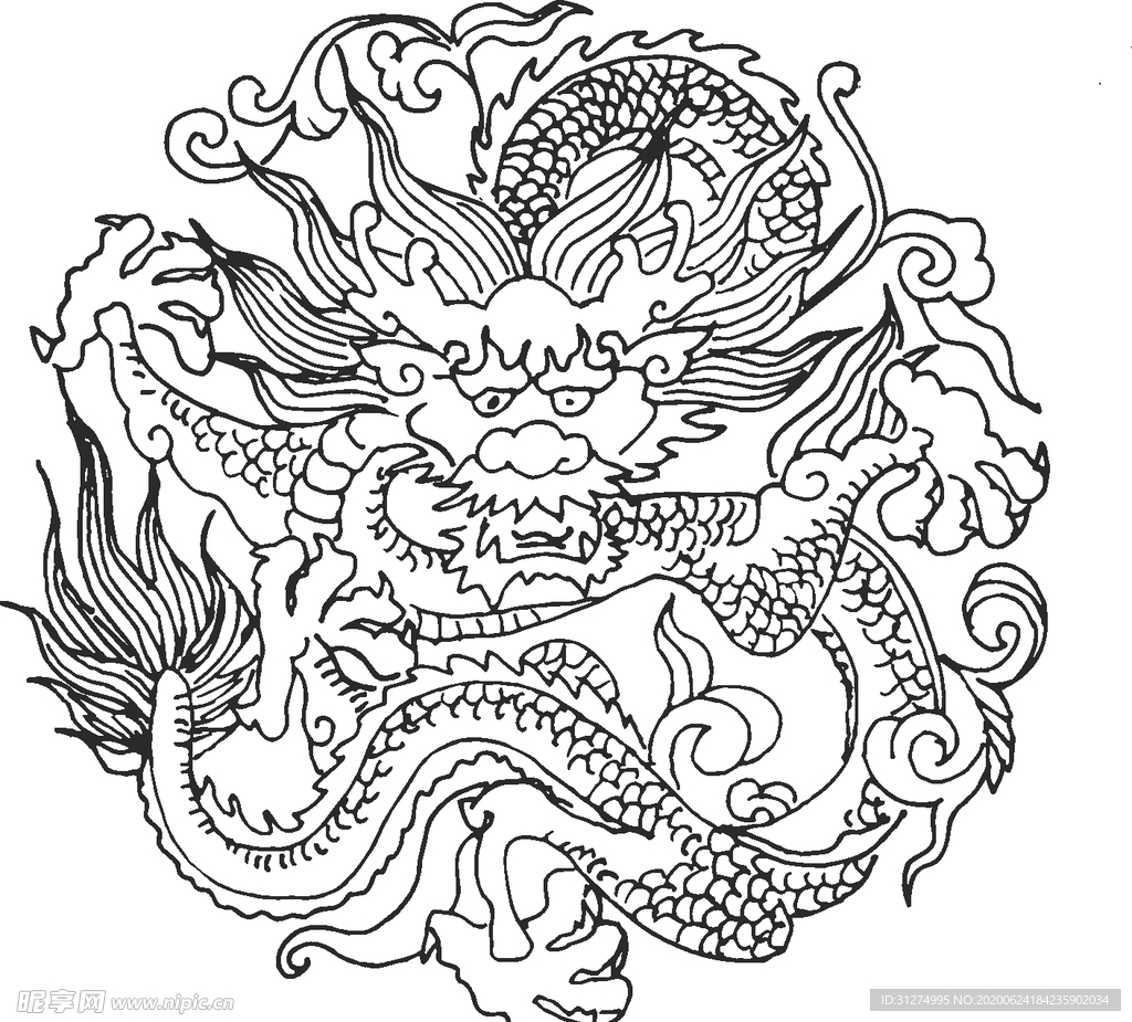 镂空花图案
