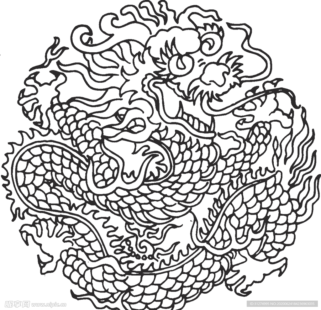 镂空花图案