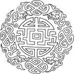 镂空花图案
