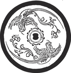 镂空花图案