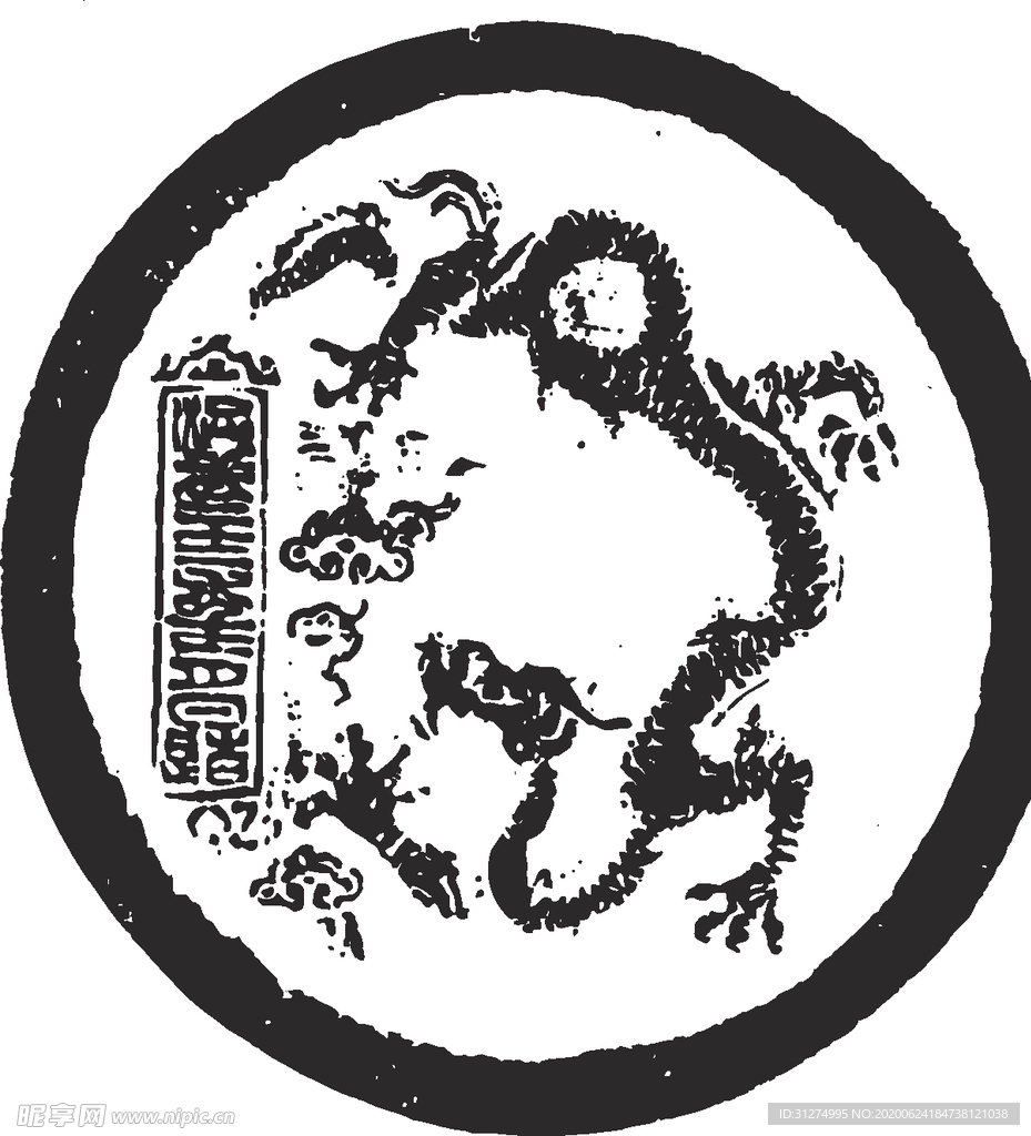 镂空花图案