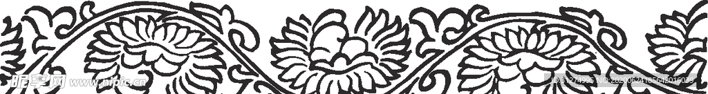 镂空花图案