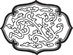 镂空花图案