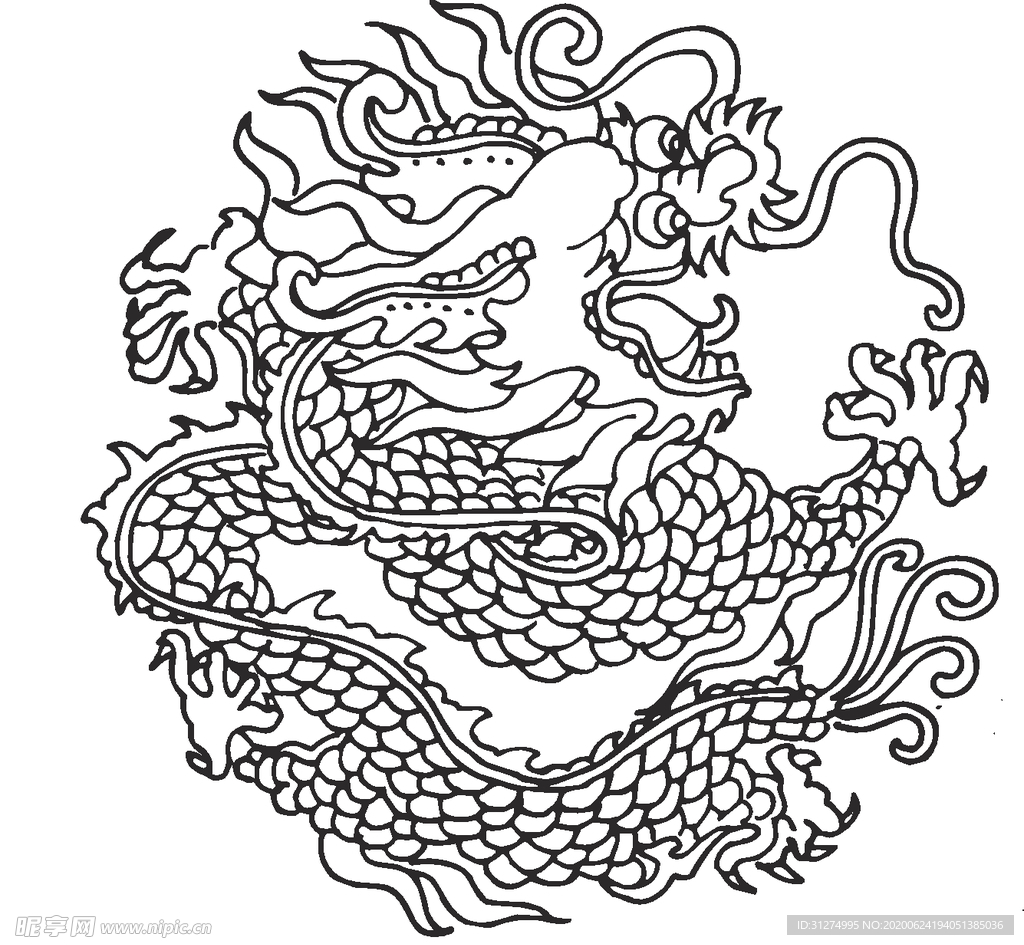镂空花图案