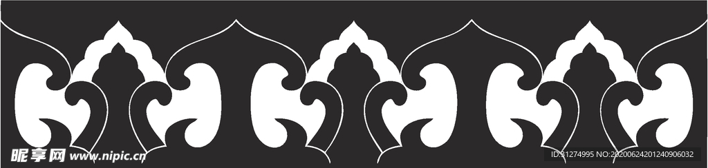 镂空花图案