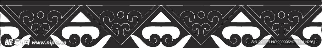 镂空花图案